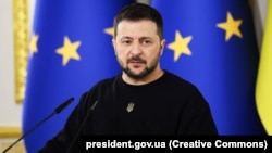 Архивска фотографија, украинскиот претседател Володимир Зеленски 