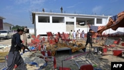 په باجوړ کې د جلسې پر مهال په برید کې ګڼو کسانو ته مرګژوبله واوښته - د جولای ۳۰مې انځور.