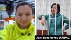 Каныкей Аранова и Зарина Торокулова. 