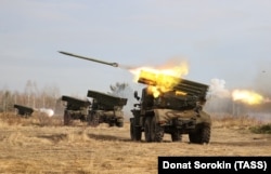 Російські «Гради». Фото ілюстраційне