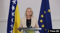 Borjana Kristo, predsjedavajuća Vijeća ministara BiH, 4. jul 2024.