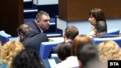 Съпредседателят на парламентарната група на ДПС Делян Пеевски 