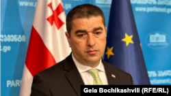 პარლამენტის თავმჯდომარე შალვა პაპუაშვილი 