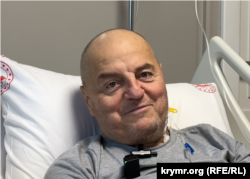 Edem Bekirov İstanbuldaki hastahanede, 2024 senesi qış