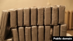 Armenia - A photo of what the National Security Service described as cocaine seized by it on May 13, 2023.