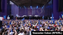 Tubimi në mbështetje të lidhjeve më të ngushta midis Moldavisë dhe Bashkimit Evropian, 21 maj 2023.