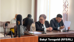“Азаттыктын” иши боюнча Бишкектин Ленин райондук сотунда болгон отурум. 20-февраль, 2023-жыл.