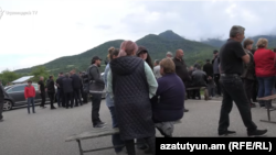 Կիրանց գյուղի բնակիչները, Տավուշի մարզ, 16-ը մայիսի, 2024թ.