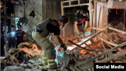 Орусия Кривой Рогго жасаган чабуулдарынын биринен кийин. Архив.