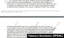 Бекназар Бөрүгул уулунун сот өкүмү.