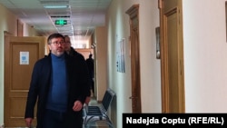 Vladimir Andronachi, la o ședință de judecată la Judecătoria Buiucani, în 2024. Ședința din 5 septembrie 2025 a avut loc în lipsa lui.