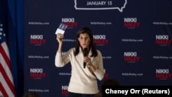 Никки Хейли. Айова. 29-декабрь, 2023-жыл