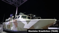 Катер «БК-16» на военно-техническом форуме «Армия-2017», Россия, Московская область, 22 августа 2017 г.