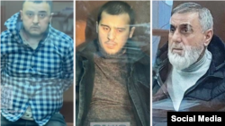 Исломовы в зале суда 