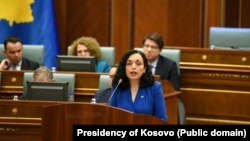 Presidentja e Kosovës, Vjosa Osmani.