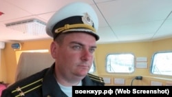 Денис Сухарь, командир МРК «Вышний Волочёк»