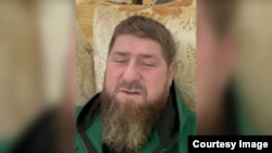 Кадыров Рамзанан телеграм-каналера видеон скриншот - дивана т1ера кхайкхамаш беш ву Украинана дуьхьал тIом бе бохуш