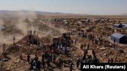 د افغانستان په هرات ولايت کې د اکتوبر پر اوومه او ۱۱مه شويو زلزلو درنه مرګژوبله اړولې وه ــ انځور له ارشيفه