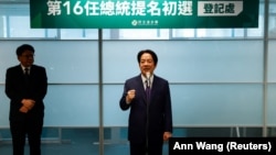 ტაივანის ვიცე-პრეზიდენტი, პრეზიდენტობის კანდიდატი ლაი ცინდე