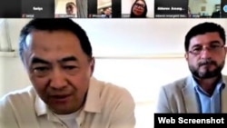 Кайрат Сатыбалды борбор калаанын Байкоңур районунун №2 сотунун онлайн отурумунда. 2022-жыл, 20-сентябрь