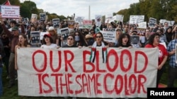 Газадагы согушту токтотууга чакырган акция. Вашингтон, 18-октябрь, 2023-жыл