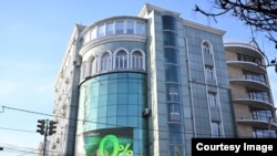 Президент Жапаровго таандык имарат. Бишкек.