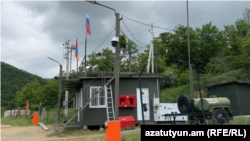 Ռուսական անցակետը, Ներքին Հանդ, Սյունիք, 14-ը մայիսի, 2024թ.