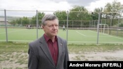 Valentin Lupu, directorul gimnaziului din satul Filipeni, raionul Leova