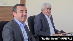 Абдухалил Холикзода  (слева) был арестован 7 августа, месяцем позже - Абдукодир Рустам