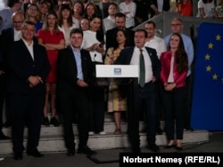 Ultimul discurs al serii, susținut de primarul Capitalei, care a obținut un nou mandat.