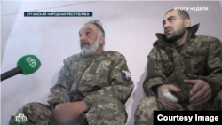 Георгий Чубитидзе и Георгий Гоглидзе, кадр из репортажа НТВ