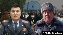 Жеңишбек Абитов жана Уланбек Аалиев. Коллаж