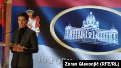 Ana Bërnabiq, kryetare e Kuvendit të Serbisë.