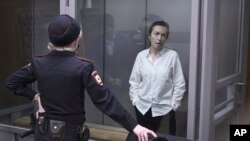 Алсу Курмашева в съда на 1 април 2024