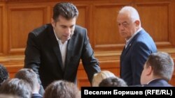 Кирил Петков и Атанас Атанасов от ПП-ДБ