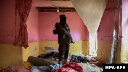 په کابل کې د داعش پر ضد د وسله‌والو طالبانو د عملیاتو یو انځور