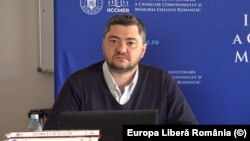 Istoricul Florin Soare cercetează de mai bine de șapte ani ce s-a întâmplat în căminele-spital din România, sub regimul ceaușist, IICCMER, București, 12 decembrie 2023.