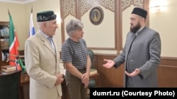 Уңнан беренче мөфти Камил Сәмигуллин, Искәндәр Сәйфуллин һәм Рәүф Ибраһимов