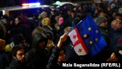 აქცია პარლამენტთან. 2023 წლის 2 მარტი