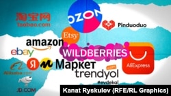 Кыргызстанда колдонулган соода аянтчалары. Иллюстрация