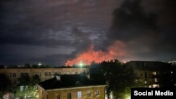 Атака беспилотников на аэродром в Пскове в ночь с 29 на 30 августа 2023 года