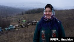 Мария Спинеи - владелица фермы на окраине Теленеуцы.