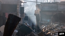 Рафах шаары бомбалоодон кийин. Газа тилкеси ,18-декабрь, 2023-жыл