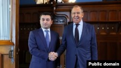 Бахтиёр Саидов менен Сергей Лавров. 2023-жыл