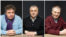 Jurnalistul Alexandru Canțîr și analiștii Igor Boțan și Nicolae Negru. 
