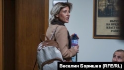 Съдия Владислава Цариградска на заседанието на Съдийската колегия на ВСС във вторник.