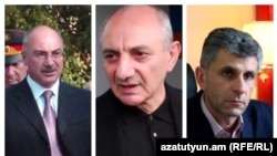 Արկադի Ղուկասյան, Բակո Սահակյան, Դավիթ Իշխանյան