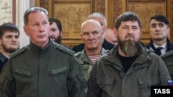 Виктор Золотов и Рамзан Кадыров 