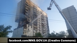 Наслідки вибуху, ймовірно, газу в багатоповерхівці в Києві, 22 червня 2023 року