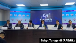 Пресс-конференция представителей Нацбанка КР, 28 февраля 2023 г.